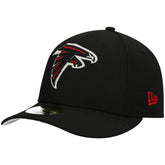 Atlanta Falcons New Era Omaha Low Profile 59FIFTY Fitted Hat Black