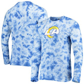 Los Angeles Rams New Era Tie-Dye Long Sleeve T-Shirt Royal