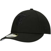 Tennessee Titans New Era Alternate Logo Black on Black Low Profile 59FIFTY II Fitted Hat Black