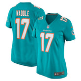 NFL Jaylen Waddle Miami Dolphins Women's Game Player Jersey - Aqua