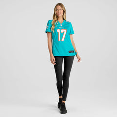NFL Jaylen Waddle Miami Dolphins Women's Game Player Jersey - Aqua