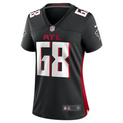NFL Josh Andrews Atlanta Falcons Women's Game Player Jersey - Black