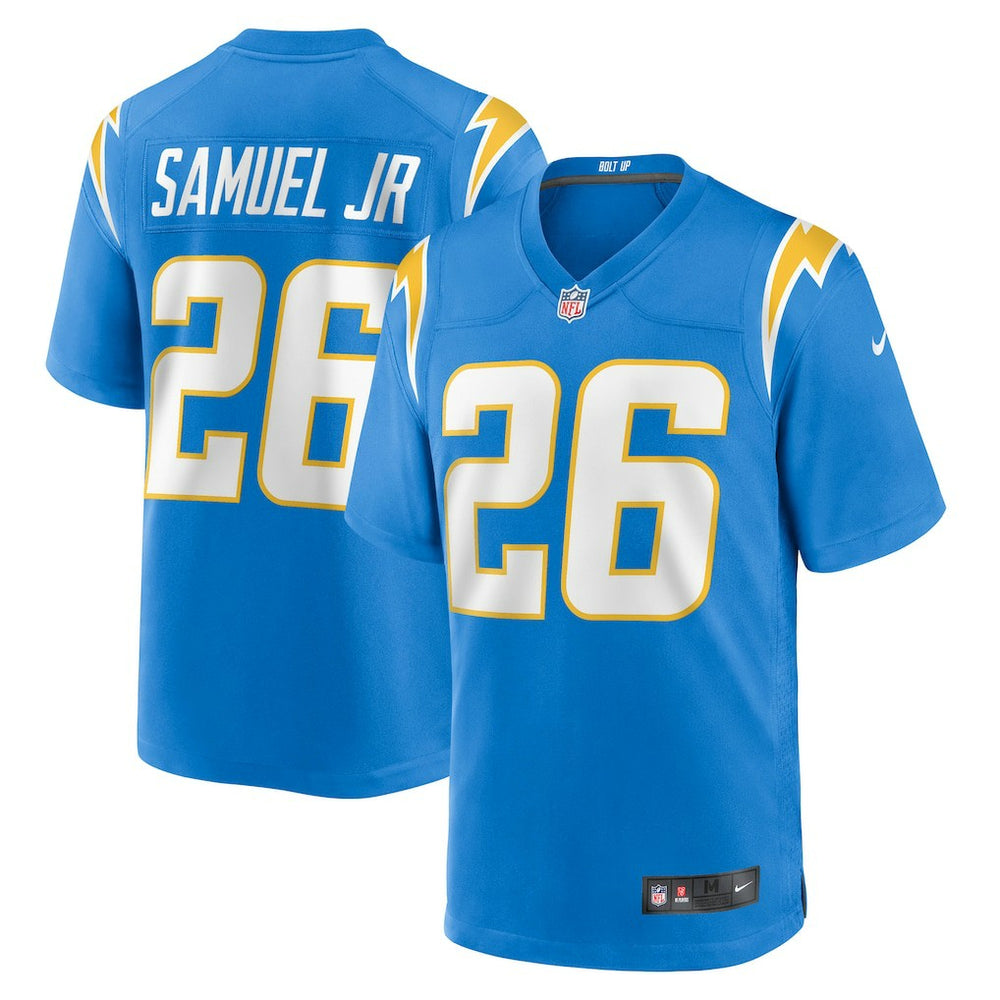 NFL Asante Samuel Jr. Los Angeles Chargers Game Player Jersey - Powder Blue