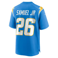 NFL Asante Samuel Jr. Los Angeles Chargers Game Player Jersey - Powder Blue