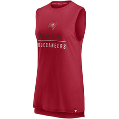 Tampa Bay Buccaneers Women's True Contender Tank Top Red