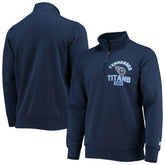 Tennessee Titans Starter Heisman Quarter-Zip Jacket Navy
