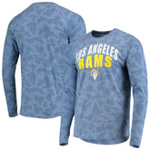 Los Angeles Rams MSX by Michael Strahan Camo Performance Long Sleeve T-Shirt Royal