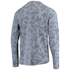 Denver Broncos MSX by Michael Strahan Camo Performance Long Sleeve T-Shirt Navy