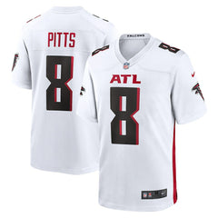 Kyle Pitts Atlanta Falcons Game Player Jersey White