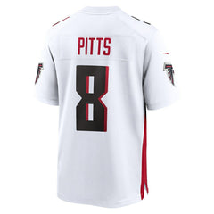 Kyle Pitts Atlanta Falcons Game Player Jersey White