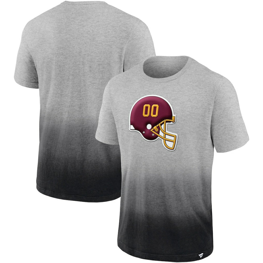 Washington Football Team Team Ombre T-Shirt Heathered Gray/Black