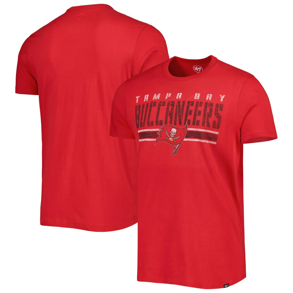 Tampa Bay Buccaneers '47 Team Stripe T-Shirt Red