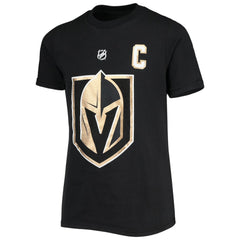 NHL Mark Stone Vegas Golden Knights Youth Player Name & Number T-Shirt - Black