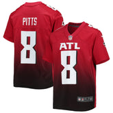 Kyle Pitts Sr. Atlanta Falcons Youth Game Jersey Red
