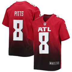 Kyle Pitts Sr. Atlanta Falcons Youth Game Jersey Red