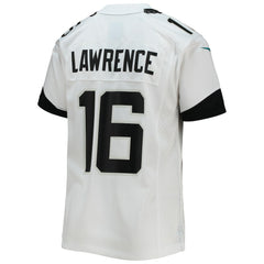 NFL Trevor Lawrence Jacksonville Jaguars Youth Game Jersey - White