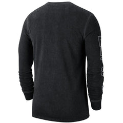 Brooklyn Nets Courtside Retro Elevated Long Sleeve T-Shirt Black