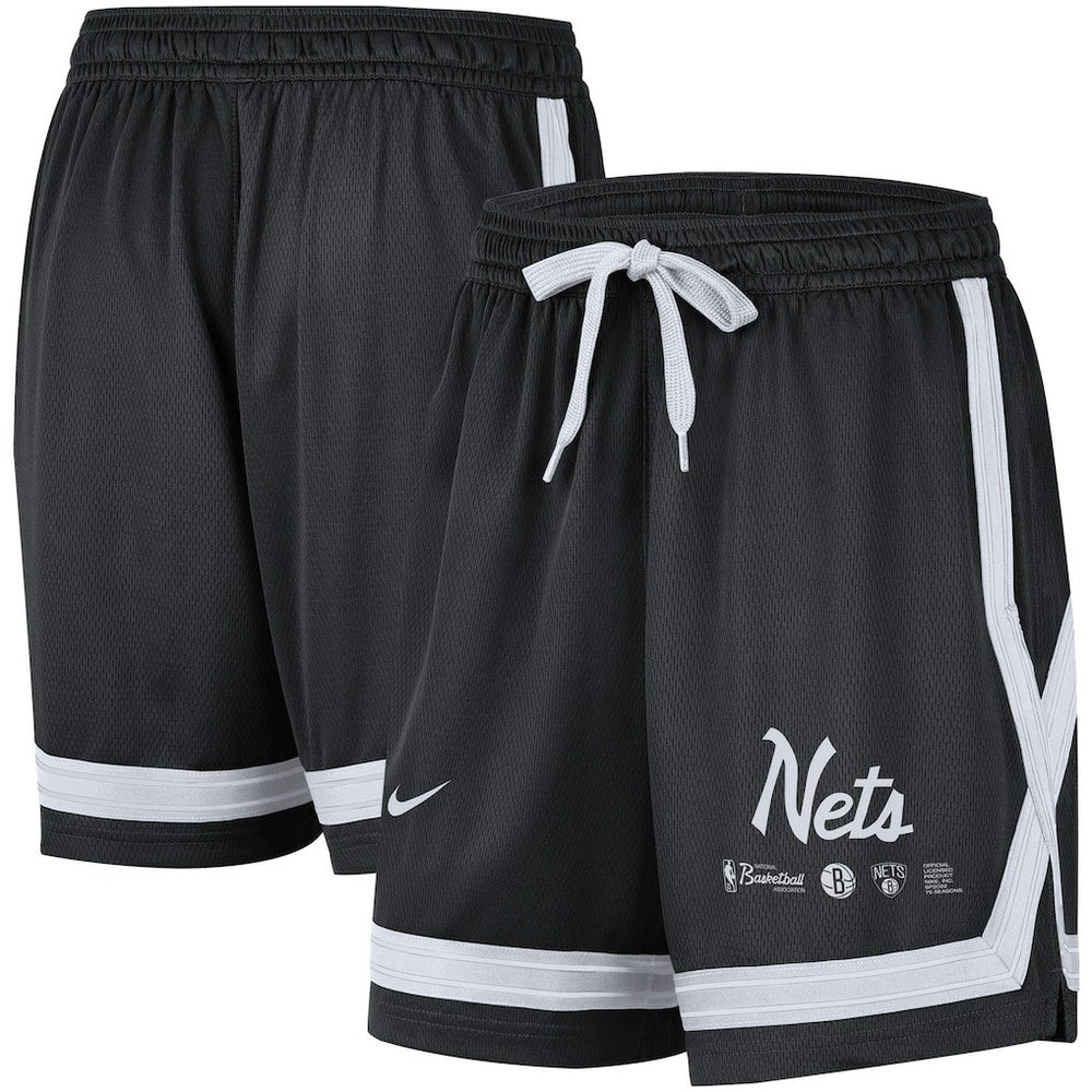 Brooklyn Nets Women's Crossover Performance Shorts Black