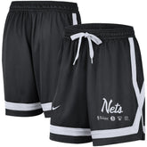 Brooklyn Nets Women's Crossover Performance Shorts Black