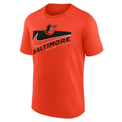 Baltimore Orioles Nike Swoosh Town Performance T-Shirt - Orange T-shirts