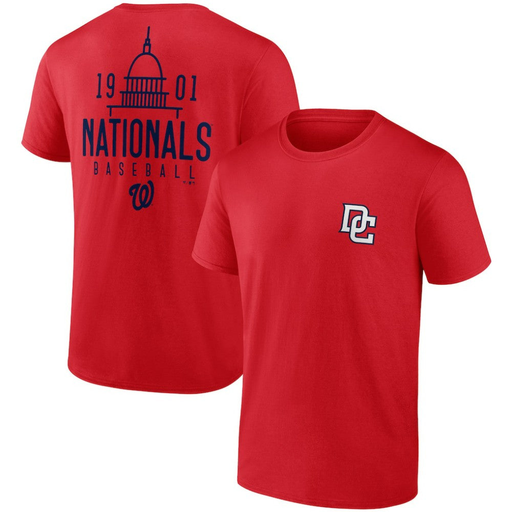 Washington Nationals Fanatics Iconic Bring It T-Shirt - Red T-shirts
