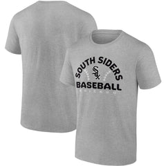 Chicago White Sox Fanatics Iconic Go for Two T-Shirt - Heathered Gray T-shirts