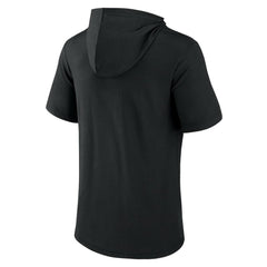 San Francisco Giants Fanatics Iconic Rebel Short Sleeve Hooded Top - Black Tops