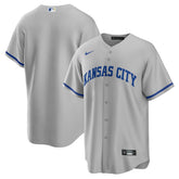 MLB Kansas City Royals Nike Road Replica Team Jersey - Gray