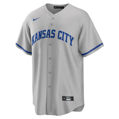 MLB Kansas City Royals Nike Road Replica Team Jersey - Gray