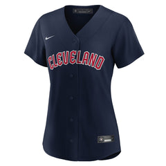 MLB Cleveland Guardians Nike Women's Alternate Official Replica Jersey - Navy