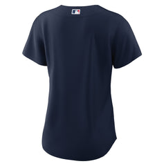 MLB Cleveland Guardians Nike Women's Alternate Official Replica Jersey - Navy
