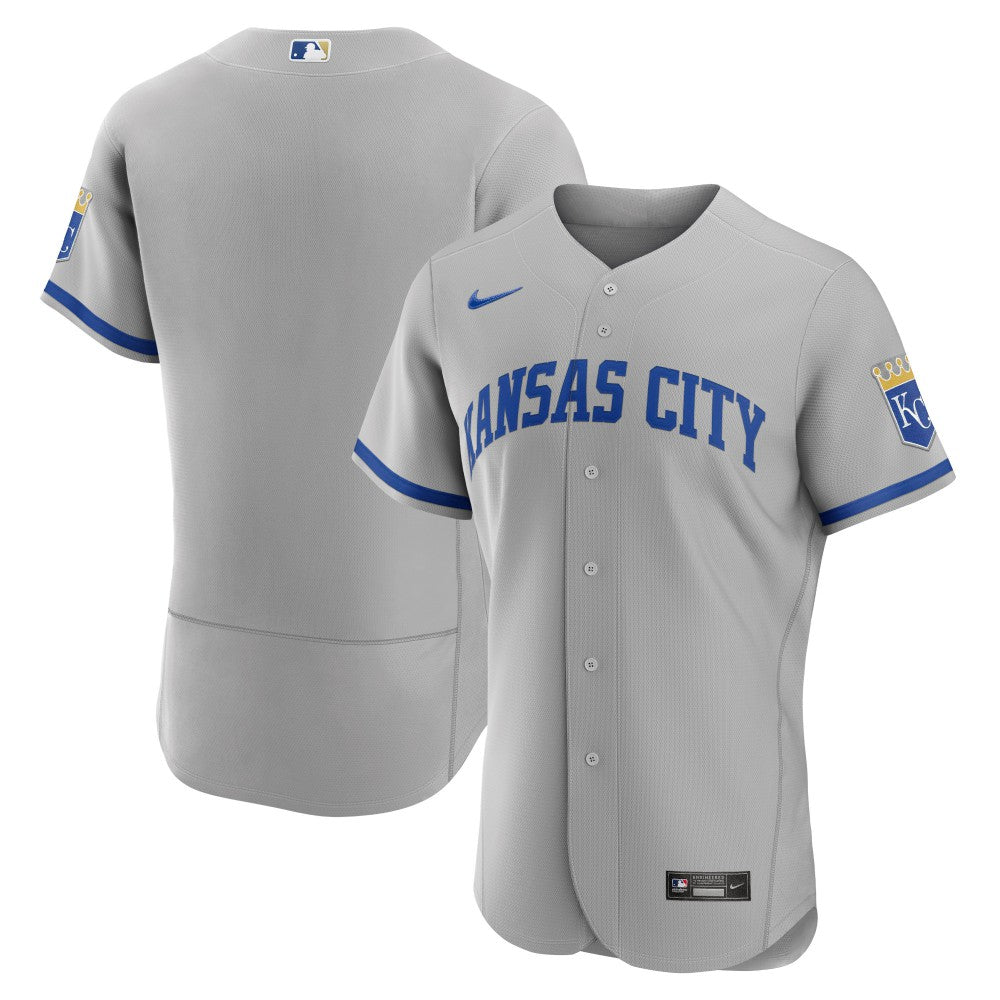 MLB Kansas City Royals Nike 2022 Road Authentic Jersey - Gray