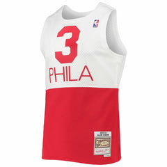 NBA Allen Iverson Philadelphia 76ers 2003/2004 Hardwood Classics Swingman Jersey - White