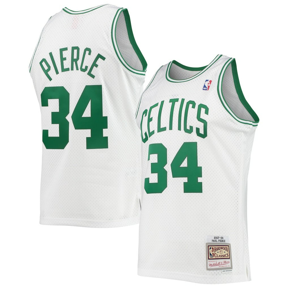 Paul Pierce Boston Celtics Hardwood Classics Swingman Jersey White