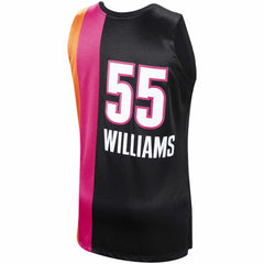 NBA Jason Williams Miami Heat 2005/06 Hardwood Classics Swingman Jersey - Black