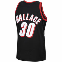 NBA Rasheed Wallace Portland Trail Blazers 1999/00 Hardwood Classics Swingman Jersey - Black