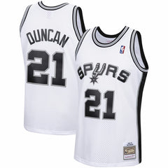 NBA Tim Duncan San Antonio Spurs 1998/99 Hardwood Classics Swingman Jersey - White