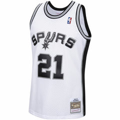 NBA Tim Duncan San Antonio Spurs 1998/99 Hardwood Classics Swingman Jersey - White