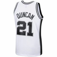 NBA Tim Duncan San Antonio Spurs 1998/99 Hardwood Classics Swingman Jersey - White
