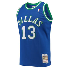 NBA Steve Nash Dallas Mavericks 1998/99 Hardwood Classics Swingman Jersey sale - Blue