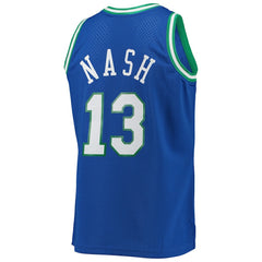 NBA Steve Nash Dallas Mavericks 1998/99 Hardwood Classics Swingman Jersey sale - Blue