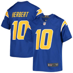 NFL Justin Herbert Los Angeles Chargers Youth Game Jersey - Royal