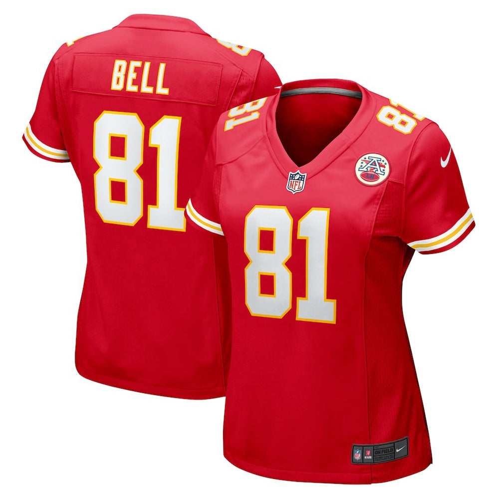 NFL Blake Bell Kansas City Chiefs Women's Game Player Jersey - Red