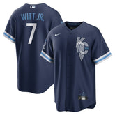 MLB Bobby Witt Jr. Kansas City Royals Nike City Connect Replica Player Jersey - Navy