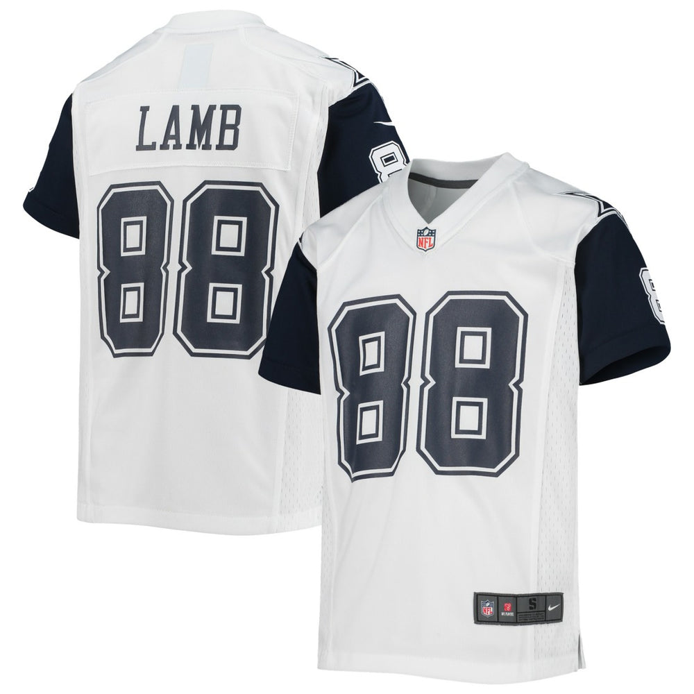 NFL CeeDee Lamb Dallas Cowboys Youth Alternate Game Jersey - White