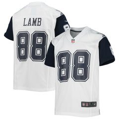 NFL CeeDee Lamb Dallas Cowboys Youth Alternate Game Jersey - White