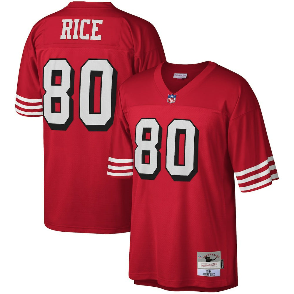 NFL Jerry Rice San Francisco 49ers Legacy Replica Jersey - Scarlet cheap