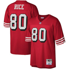NFL Jerry Rice San Francisco 49ers Legacy Replica Jersey - Scarlet cheap