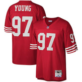 NFL Bryant Young San Francisco 49ers Legacy Replica Jersey - Scarlet outlet