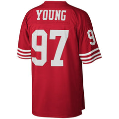NFL Bryant Young San Francisco 49ers Legacy Replica Jersey - Scarlet outlet